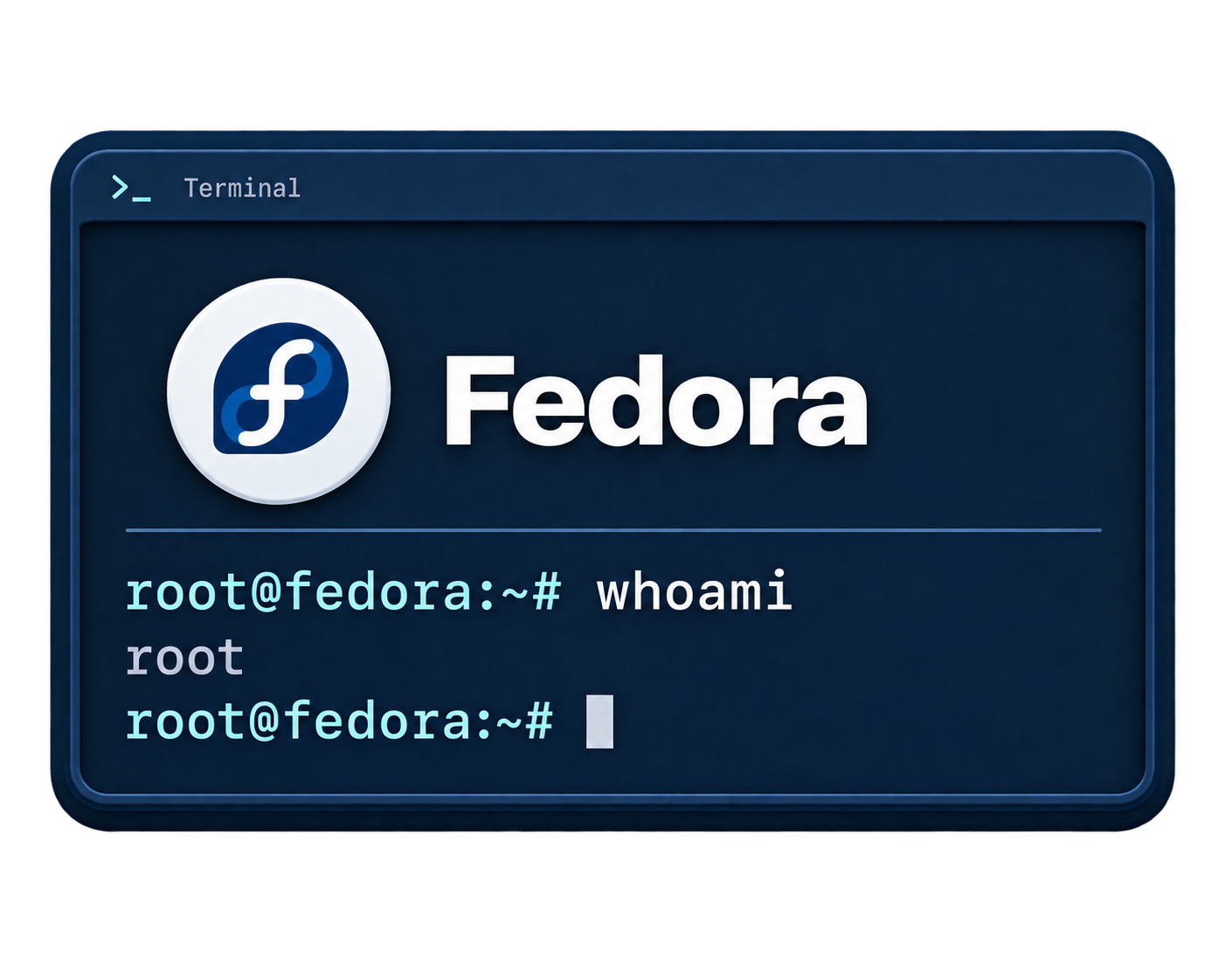 Fedora VPS console with full root access