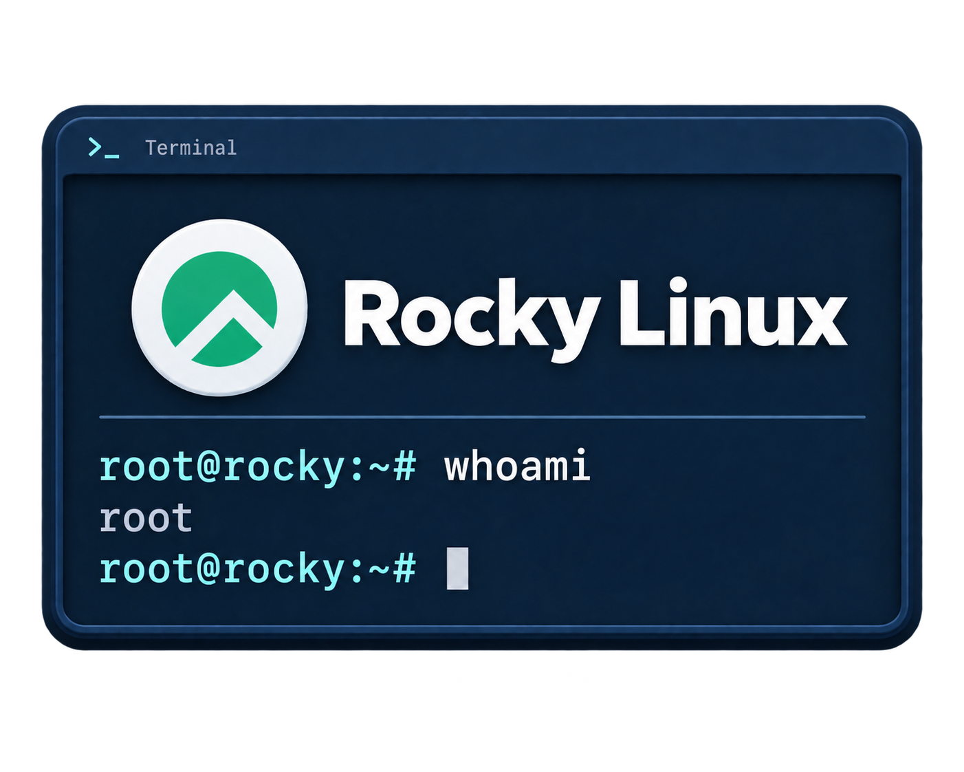 Rocky Linux VPS console with full root access
